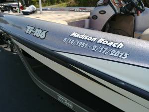 Lettering from SCOTT R, NC