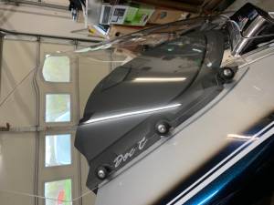 2022 BMW R18 Transcontinental  Motorcycle windshield  Lettering from Jonathan C, VA