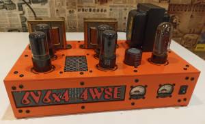 Custom Tube Amplifier Lettering from Paul B, WA