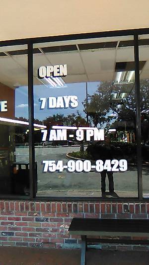 Barber Shop window lettering . Lettering from william r, FL