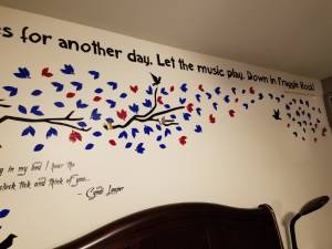 Lettering from Susan  A, WI