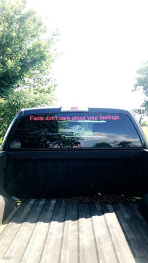 2012 Ford F-150  Truck Lettering from Luke F, TX