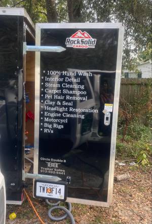 Trailer door Lettering from Harold H, GA