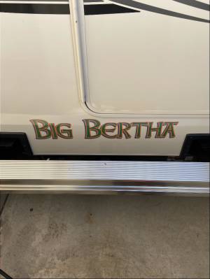 2020 Leprechaun  RV Lettering from Sam M, CA