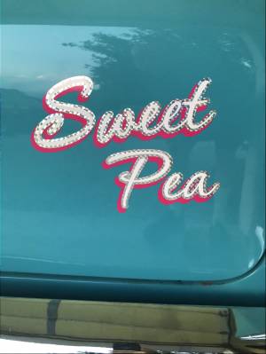 1957 Chevy 210 sedan Trunk lid Lettering from Joe P, KY
