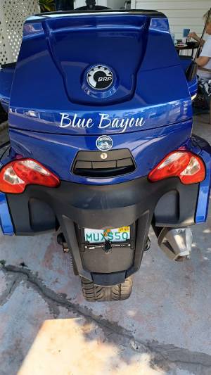2012 Can Am Spyder RT Motorcycle Lettering from DENNIS H, FL