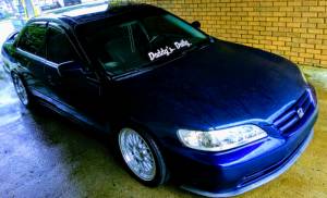 2000 Honda accord Car windshield Lettering from Brentyn R, TN