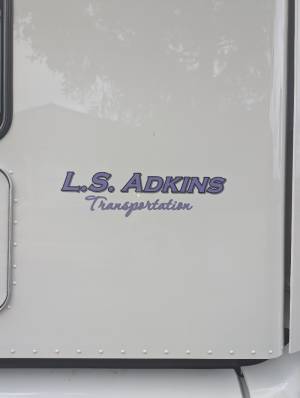 Peterbilt 579 Truck Lettering from Christopher A, MD