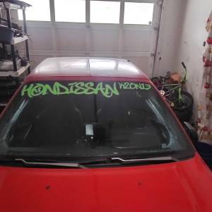1988/Nissan/Pulsar Car Lettering from Torre K, NE