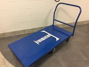 Vinyl Graphics for Flat Cart