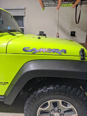 2016 Jeep Rubicon Unlimited Jeep hood Lettering from Leonard B, FL