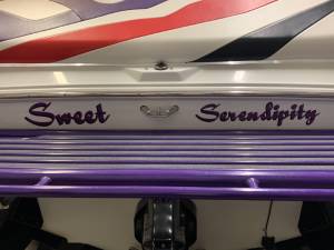Baja boat Lettering from Robert P, OH