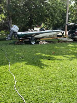 Boat trailer Lettering from Chip P, LA