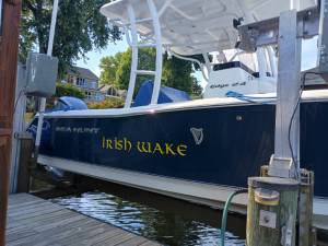 Sea Hunt 24 edge Lettering from John J, MD