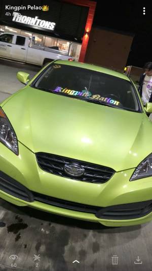 2010 Hyundai Genesis, 2010 Dodge Challenger  Cars for a car group Lettering from Melinda  A, TN