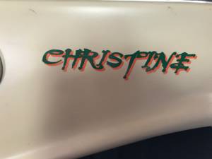 1923 roadster Hot rod Lettering from Bill C, TX