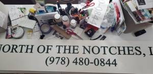 Freshly Painted wooden sign Lettering from marcus s, NH