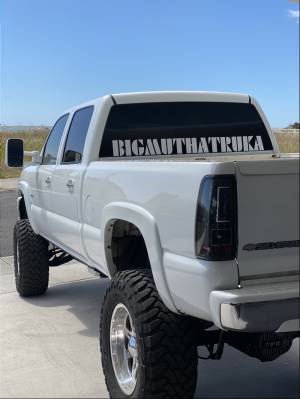 2005 Chevy Silverado 2500hd Duramax  Truck Lettering from Kekoa D, HI
