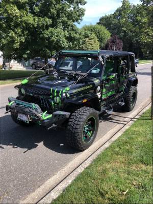 2008 jku Jk wrangler Lettering from Gary P, NY