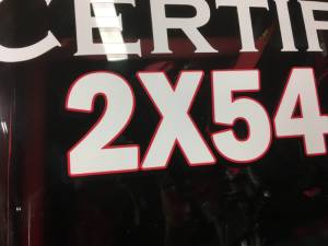 1962 Dodge Dart Race Car Lettering from Francis K, NY