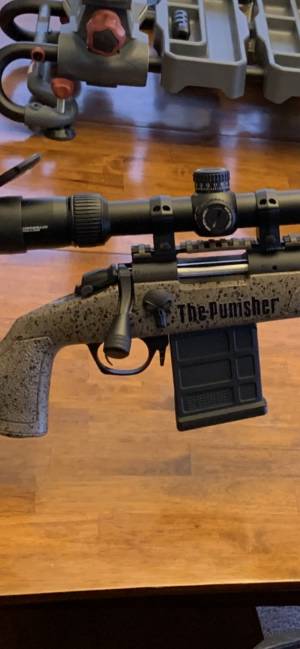 Bergara B-14 HMR .308 Rifle. Lettering from gary b, IN