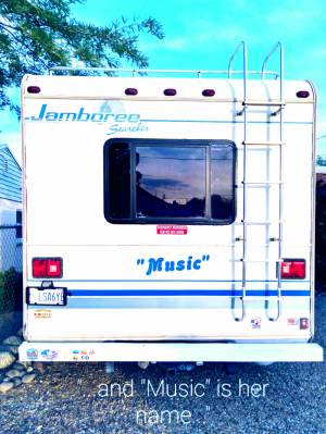 1992 27' Fleetwood Jamboree Searcher Class C motorhome Lettering from William T, AZ