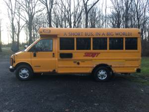 2001 Chevy express 3500 (short school bus) Old school bus Lettering from Joe A, NY