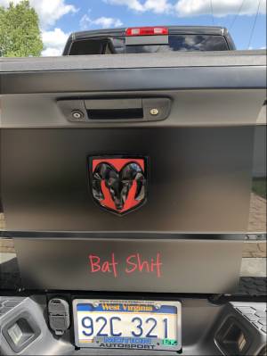 2016 Ram 1500 Truck  Lettering from Michael T, WV