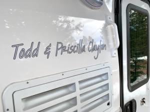 2021 Casita Spirit Deluxe Travel Trailer  Lettering from Todd C, CO