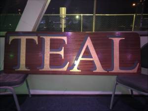 Dinner Yacht Boat Lettering from Everett M, NJ