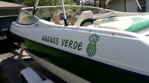 2001 stingray Boat Lettering from WILLIAM S, GA