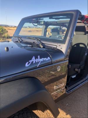 2016 Wrangler  Jeep Lettering from Brooke R, AZ