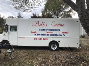 Chevy box truck Truck Lettering from Rick  T, PA
