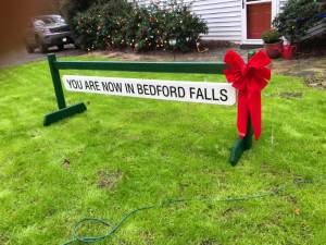 Sign for the front yard at Christmas Lettering from Richard S, NC