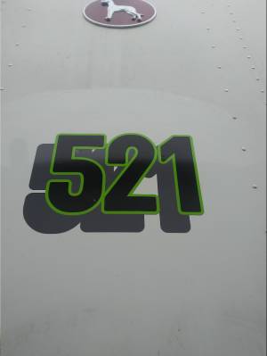Lettering from LUIS P, TX