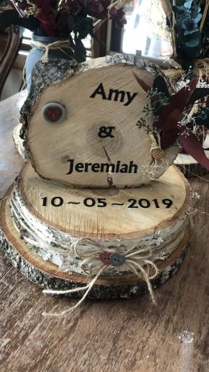 Wood Lettering from Loretta J, MN
