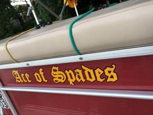 Boat Lettering from Anne S, MO