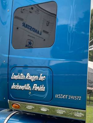2011 international Lonestar Truck  Lettering from Norman S, WV