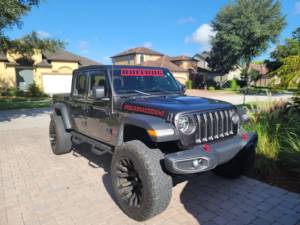 2020 Jeep Gladiator JT Lettering from Joseph C, FL