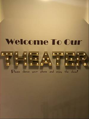Wall (textured) Lettering from Timothy M, IL