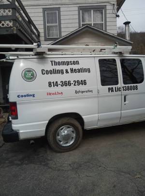 2008 Econoline Super Duty HVAC van Lettering from Richard T, PA