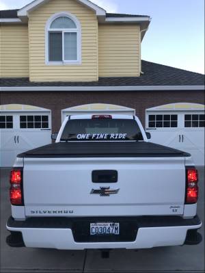 Chevrolet Silverado  Truck Lettering from J A, WA