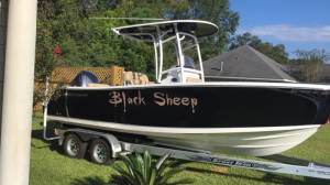 2017 sportsman  Boat Lettering from Steven F, AL