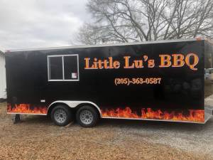 2020 cynergy utility trailer Enclosed trailer Lettering from Johnathan W, AL