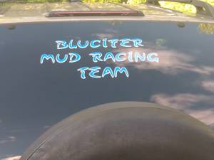 2000 Chevy S10 Blazer  SUV Lettering from Doug C, MO