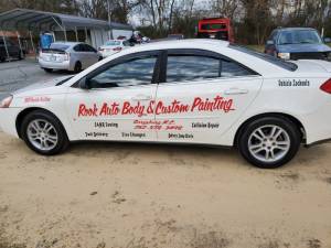 2006 Pontiac G6 Shop Car Lettering from Jermaine R, NC