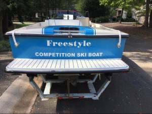 1984 American Skier Boat Lettering from Timothy D, SC