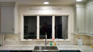 wall Lettering from Kenneth B, MI