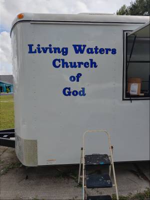 Food trailer Lettering from Cindy H, FL