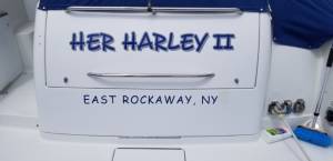 2005 Formula 31PC Boat Lettering from Randy G, NY